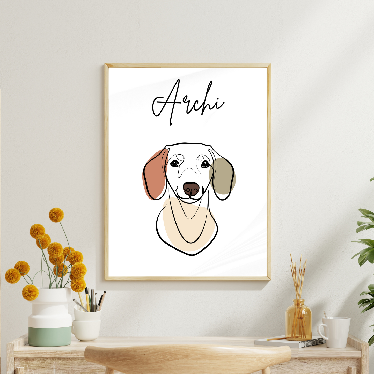 Custom Lineart Poster