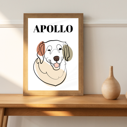 Custom Lineart Poster